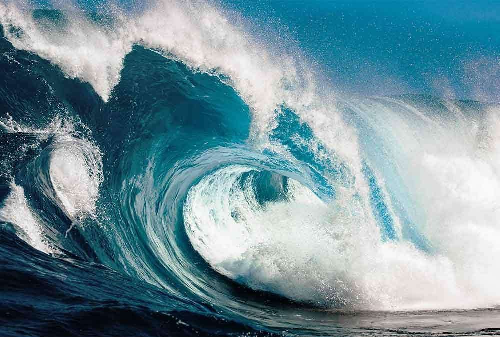 ocean waves video